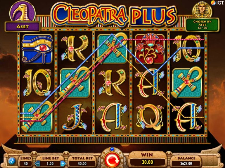 cleopatra plus slot